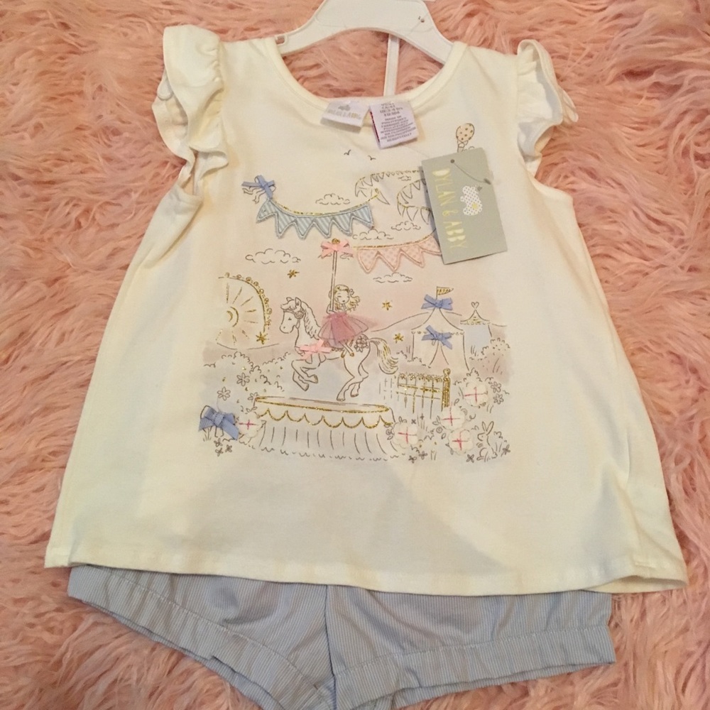 Dylan & Abby Girls Summer Matching Set